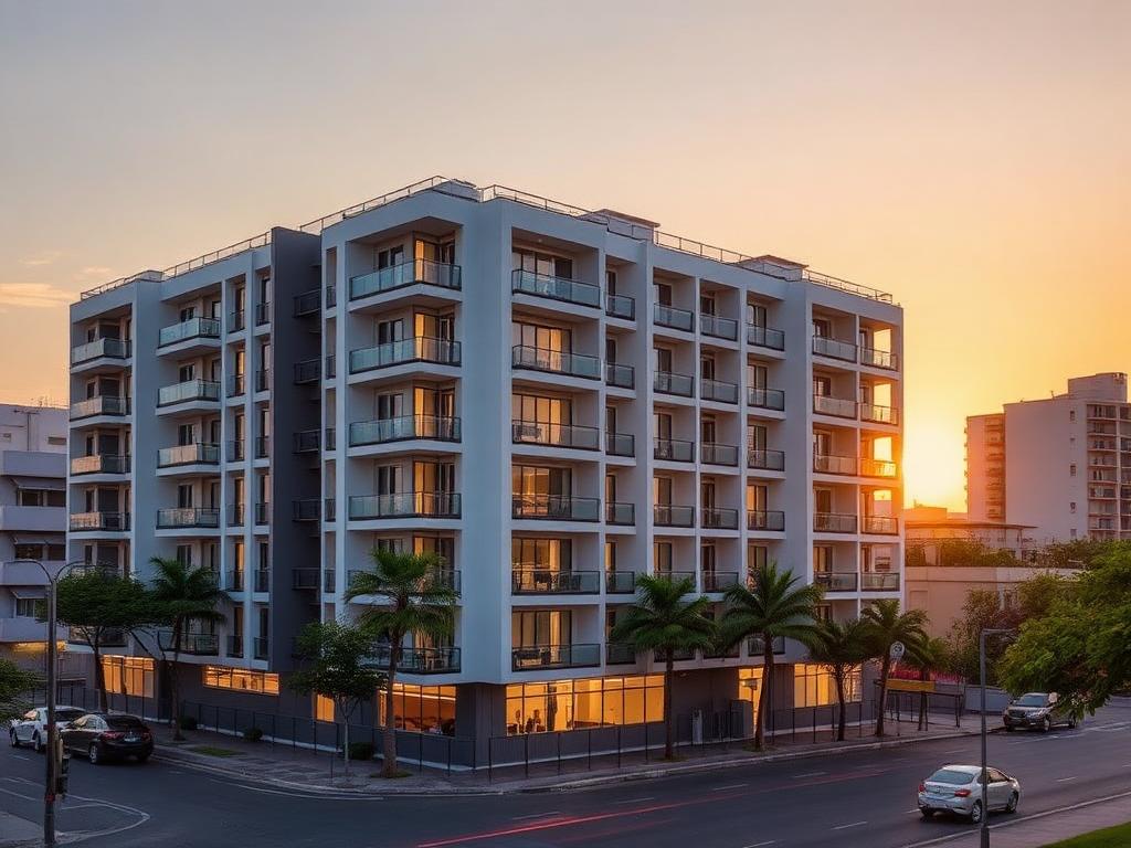 Immeuble R+4 · 8 appartements — Almadies